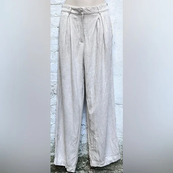 WEEKDAY Indy Wide Leg Pants - Picture 2 of 4